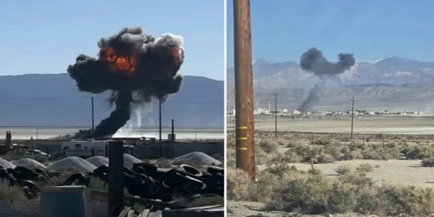 ABD’de F-16 Savaş Uçağı Düştü